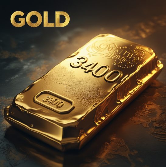 Gold tops the markets - per ounce reached 3400
